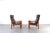 This set of two armchairs was designed in the 1960s by Illum Wikkelsø and manufactured by the Danish manufacturer Niels...