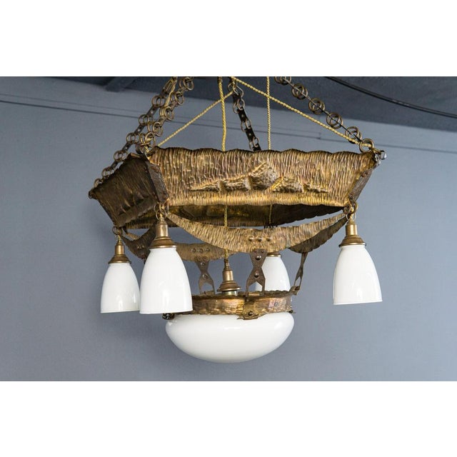 Ceiling light Epoch & style: Art Nouveau - early 20th century Characteristics - decorative, elegant and practical lamp in...