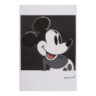 After Andy Warhol,Mickey Mouse, 1980s, Lithograph For Sale