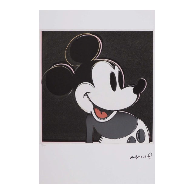 After Andy Warhol,Mickey Mouse, 1980s, Lithograph For Sale