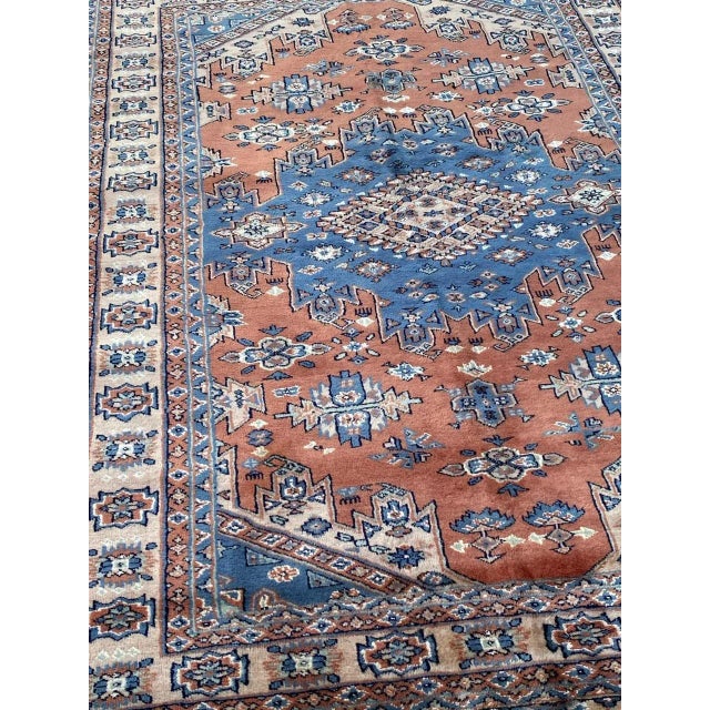 Vintage Pakistani Rug For Sale - Image 11 of 18