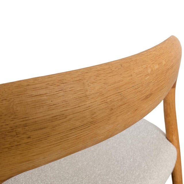 Brown Danish Model 75 Chair in Teak by Niels Otto Møller For Sale - Image 8 of 9