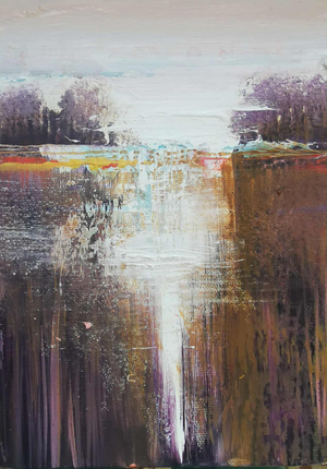 Barbara Hubert, Landscape VIII, 2025, Oil on Canvas