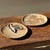 Small Trinket Tray in Speckled Beige Petrified Wood For Sale - Image 11 of 18