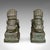 1930s Pair of Vintage Dog of Fo Bookends, Oriental, Bronze, Book Rest, Art Deco, 1930 For Sale - Image 5 of 10
