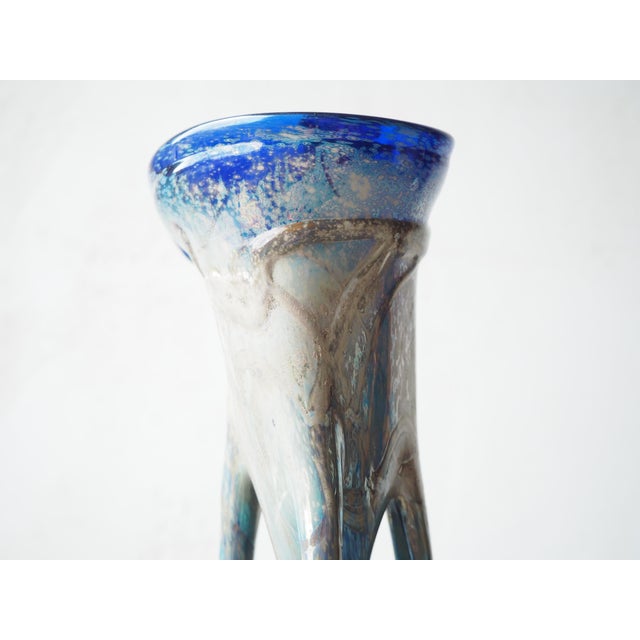 Mid-Century Art Glass Vase, Bohemia, 1960s For Sale - Image 13 of 18