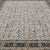 Finely woven large reproduction Bidjar rug in gray, blue, teal and light orange colors. Keivan Woven Arts/ rug /AWR-8823,...