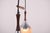 Brown Mid-Century Danish Rosewood, Metal and Glass Dual Pendant Lamp, 1970 For Sale - Image 8 of 11