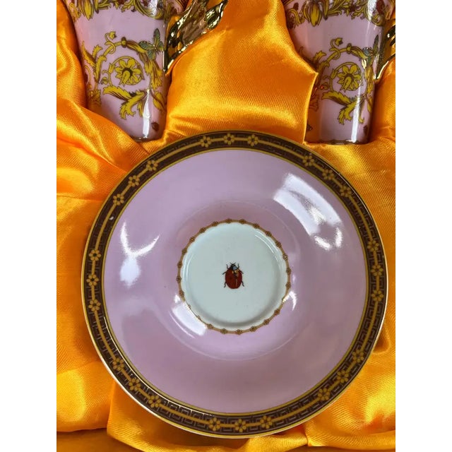 Coffee Late 20th Century Le Jardin De Versace Rutherford Butterfly Lady Bug Garden Coffee Set, 12Pcs For Sale - Image 8 of 17