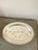Beautiful vintage Trent silver-on-copper serving platter featuring four elegant ball feet and a classic oval silhouette....