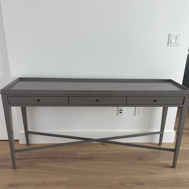 Grey Entryway Table Chairish