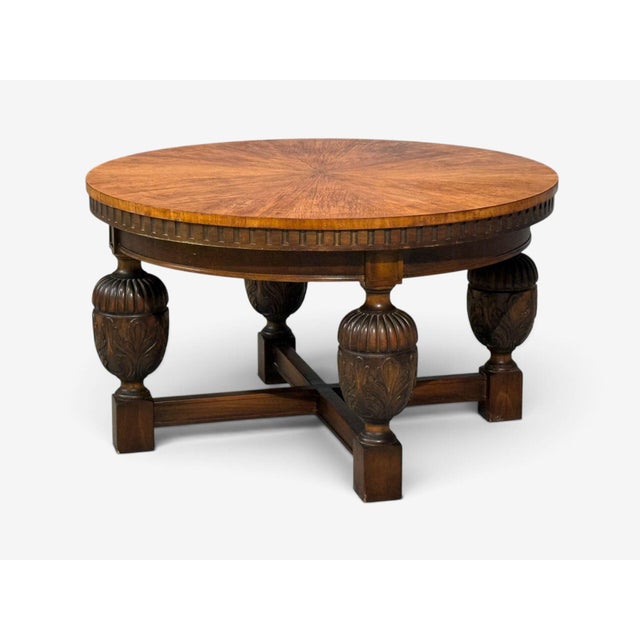 1930s Ab Slutarps Möbelindustri, Swedish Grace, Coffee Table, Mahogany, Sweden, 1930s For Sale - Image 5 of 12