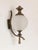 1960s Italian Murano Glass Sconces Wall Lights in Glass Brass For Sale - Image 9 of 9