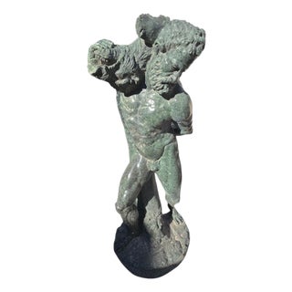 Sculpture of Hercules, 19th Century, Serpentine For Sale