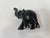 Antique Hand Carved Anglo-Indian Elephant Sculpture, Ebonized Wood For Sale - Image 10 of 14