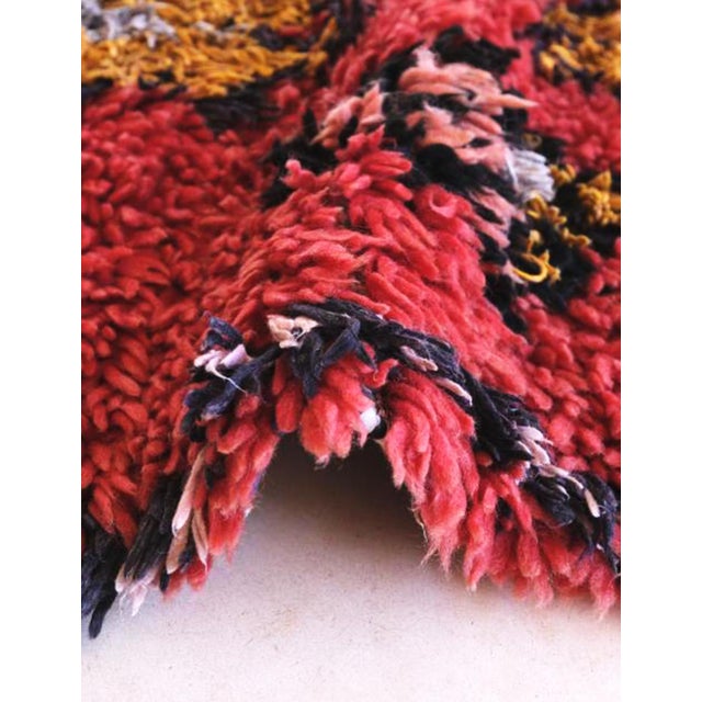 Authentic Tribal Moroccan Rug - 7.3 X 4.4 Ft For Sale - Image 4 of 7