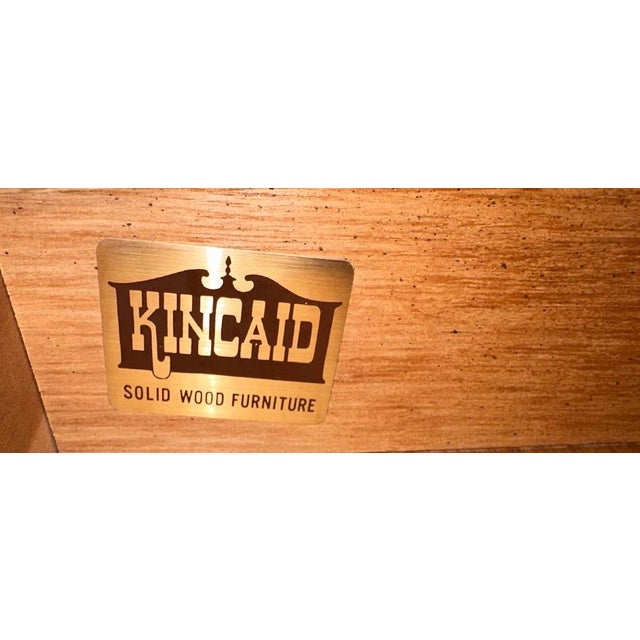 1980s 1980s Kincaid Solid Cherry Wood Highboy Dresser For Sale - Image 5 of 5