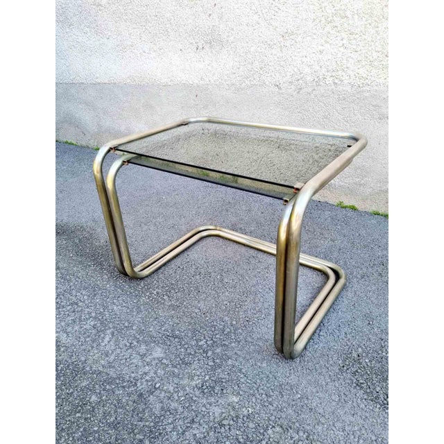 Italian Tubular Nesting Tables, 1950s, Set of 2 For Sale - Image 10 of 15