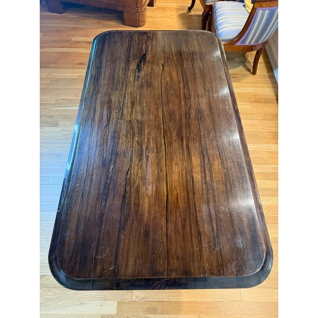 William IV Rosewood Coffee Table For Sale - Image 3 of 8