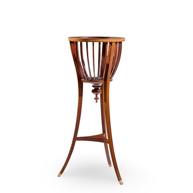 Late 20th Century Baker Furniture Historic Charleston Collection Mahogany Planter For Sale - Image 5 of 8