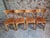 Mid-Century French Bistro Chairs in Beech and Plywood, 1960s, Set of 4 For Sale - Image 4 of 18