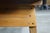Brown Vintage French Inspired Weathered Reclaimed Oak Farmhouse Peg Leg Bench Seat 68" For Sale - Image 8 of 15