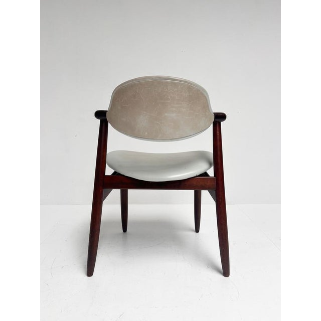 Grey Cowhorn Chair, 1970s For Sale - Image 6 of 13