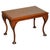 Vintage Harwood Queen Anne Low Table For Sale - Image 12 of 12