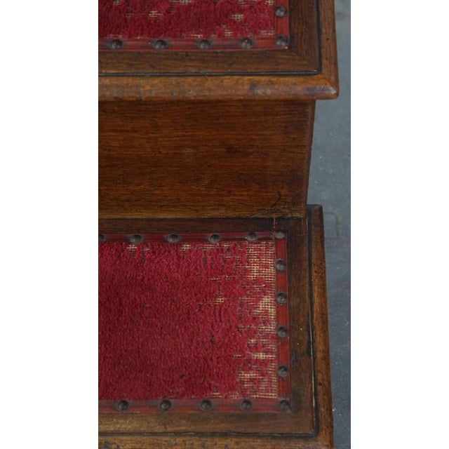 Antique English Library Steps, Mid-to-Late 19th Century For Sale - Image 11 of 15