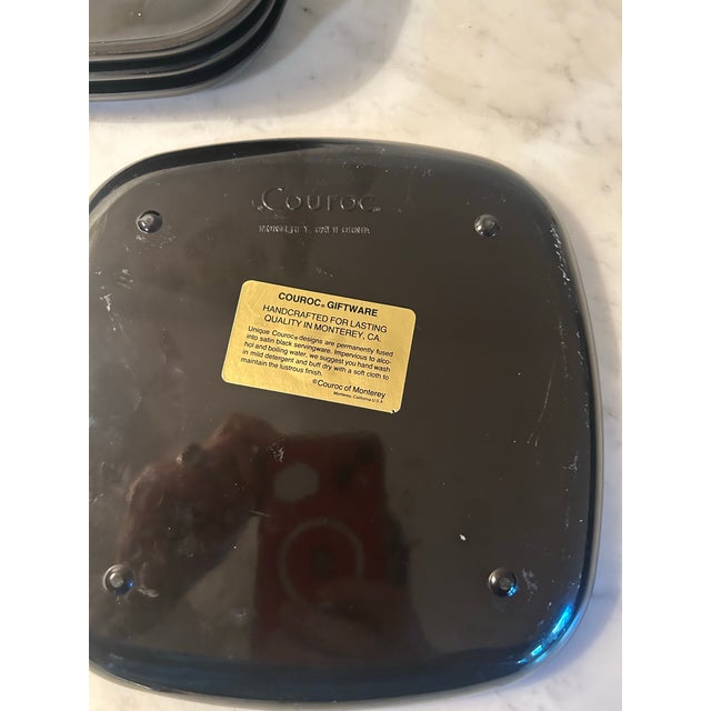 Folk Art Couroc Folk Art Duck Wearing a Neck Bandana Inlaid Brass, Wood and Resins For Sale - Image 3 of 3