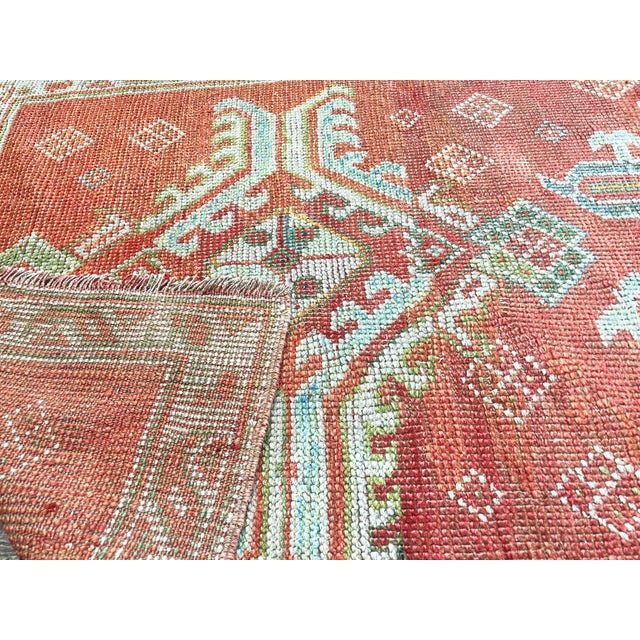 Late 19th Century Antique Turkish Oushak Runner 3'0" × 17'2" For Sale - Image 5 of 11
