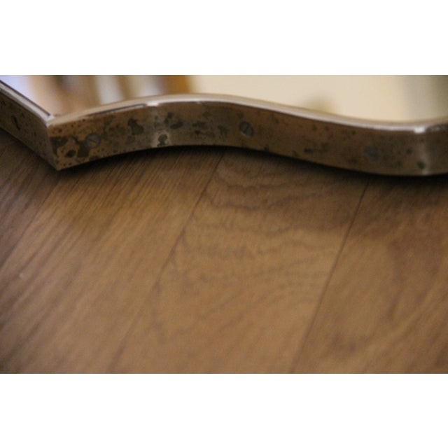 Brass Wall Mirror in the style of Gio Ponti, 1950s For Sale - Image 18 of 18