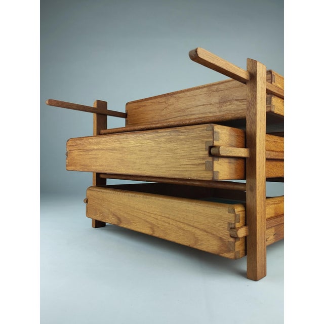Mid-Century Modern Danish Desk Tray in Teak, 1950s For Sale - Image 14 of 18