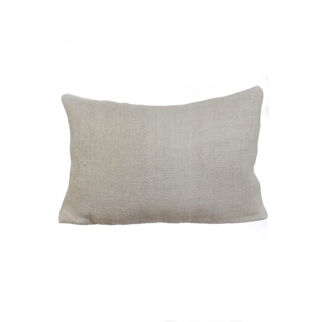 Hemp Kilim Pillow Cover For Sale - Image 4 of 4