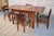 Art Deco Extendable Dining Table in Beech, Spruce and Walnut, Czech, 1930s For Sale - Image 4 of 18