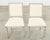 Gray Set of Six Louis XVI Style Square Back Painted Dining Chairs For Sale - Image 8 of 18