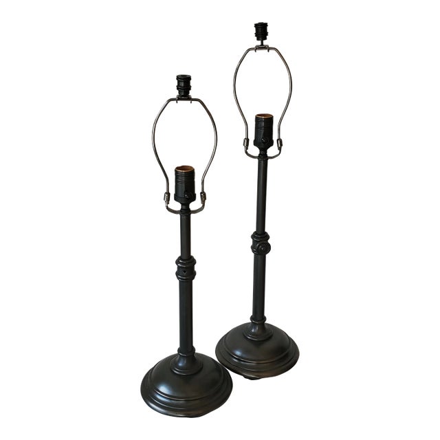 Pottery Barn Chelsea Table Lamps - a Pair For Sale