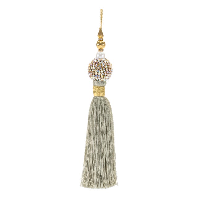 Jeweled Tassel Ornament (Set of 6) For Sale