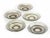 Italian Glass Fruit Salad Service Set, 1970s, Set of 8 For Sale - Image 3 of 5