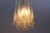 Metal Mid-Century Ice Glass Pendant Lights from Doria Leuchten, Germany, 1960, Set of 3 For Sale - Image 7 of 8