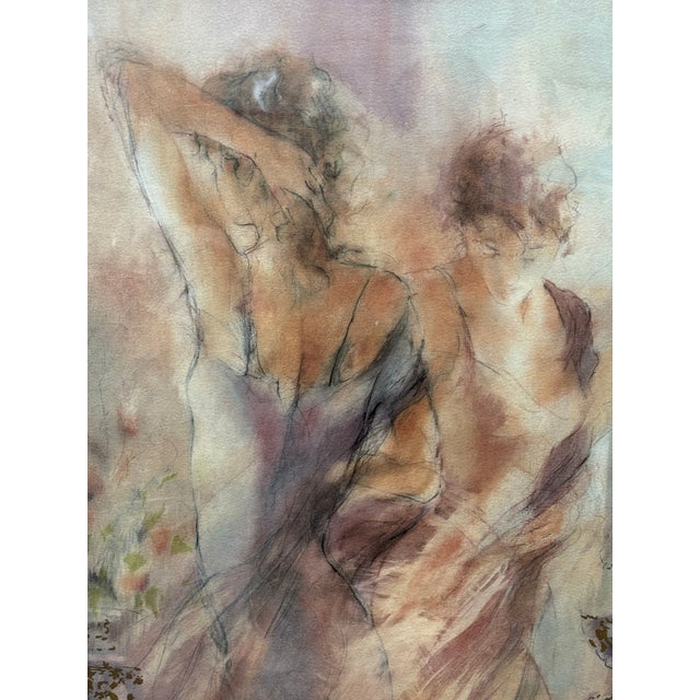 Traditional Circa 2003 Gary Benfield "Quiet Movement I" Serigraph, Signed For Sale - Image 3 of 12