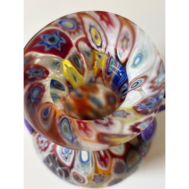 Vintage Vase in Murano Glass from Fratelli Toso, 1920 For Sale - Image 4 of 12