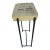 Printing Stone Side Table For Sale