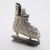 Vintage Italian Handmade Genuine Silver Rare Ice Skates Dollhouse Miniature, Made in Novara (Italy) For Sale - Image 6 of 9