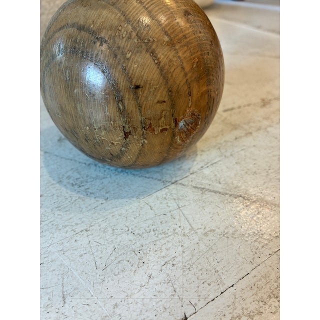 Vintage Solid Oak Table For Sale - Image 16 of 18
