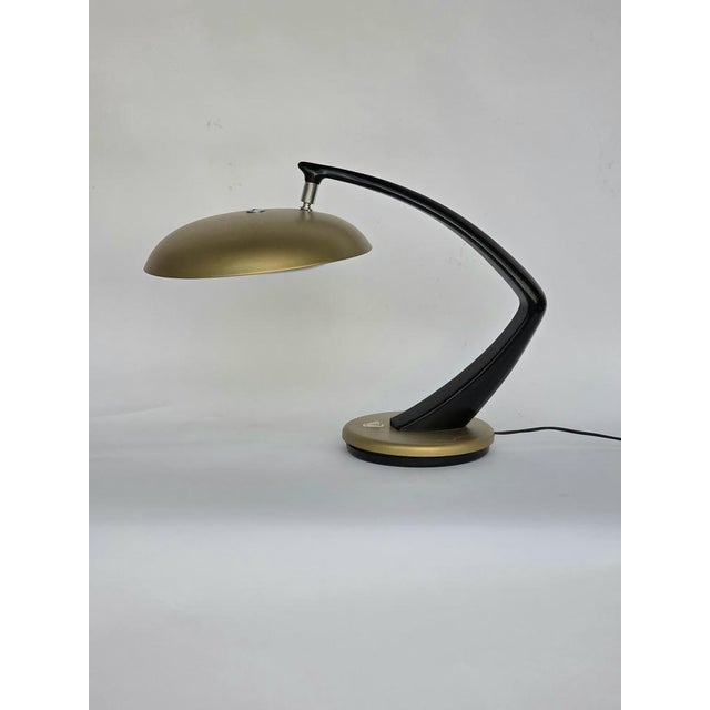 Metal Spanish Boomerang 64 Table Lamp from Fase For Sale - Image 7 of 15
