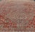 Tribal Antique Distressed Persian Medallion Shiraz Rug in Shades Rusty Red & Steel Blue For Sale - Image 3 of 10