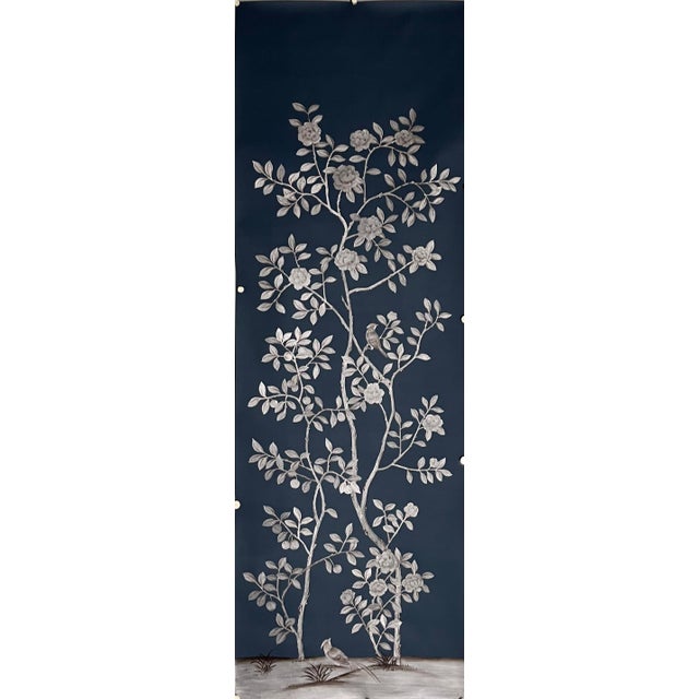 If you love the look of De Gournay wallpaper but not the price, this is for you. Custom Hand-Painted Silk Mural |...