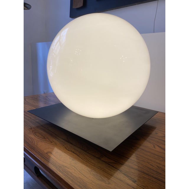 Black Large Table Lamp by Sergio Mazza & Giuliana Gramigna for Quatrifolio, 1960 For Sale - Image 8 of 14