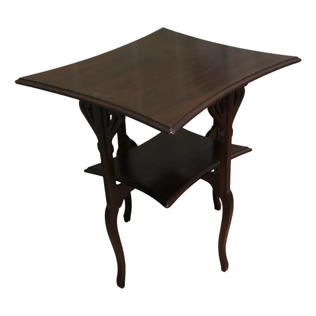 Arts and Crafts Rectangular Mahogany Occasional Table, 1880 For Sale